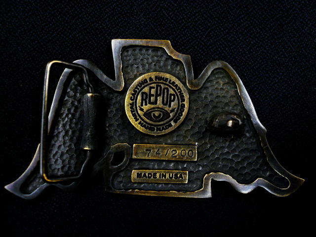 SYNDICATE BARBER SHOP NO-1 BUCKLE