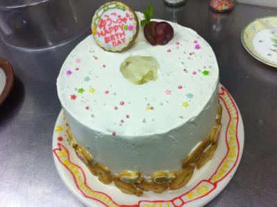 ゆうこちゃん誕生日ケーキ