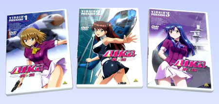 「AIKa R-16:VIRGIN MISSION」 DVD全3巻